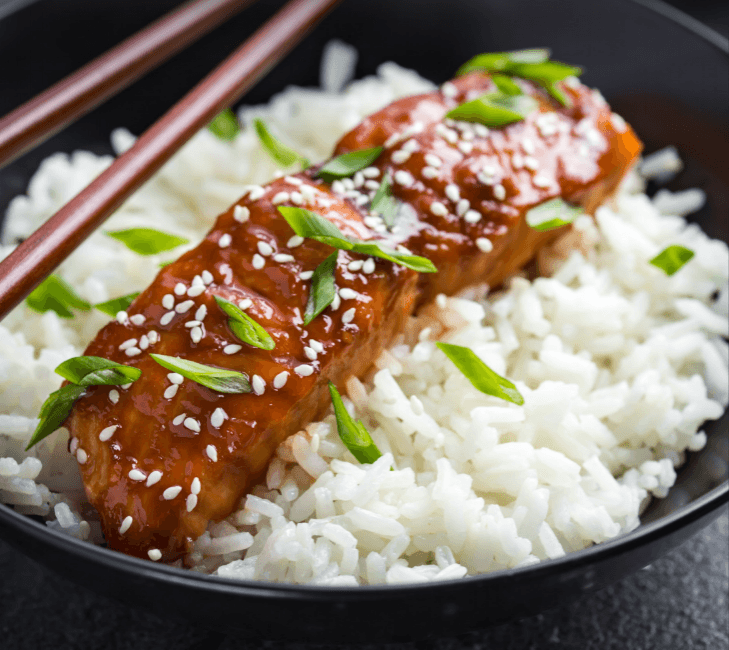 Ginja Ninja Teriyaki Glazed Salmon