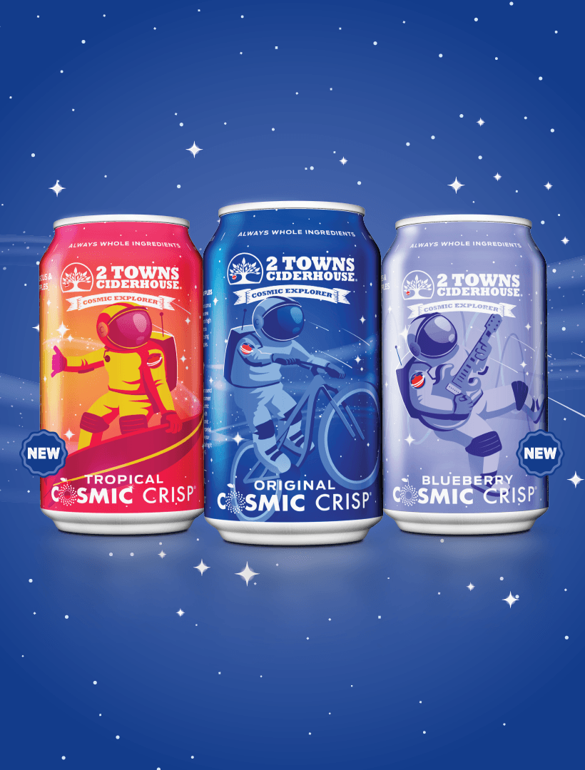2 Towns Ciderhouse Expands Cosmic Explorer Series to New Galaxies