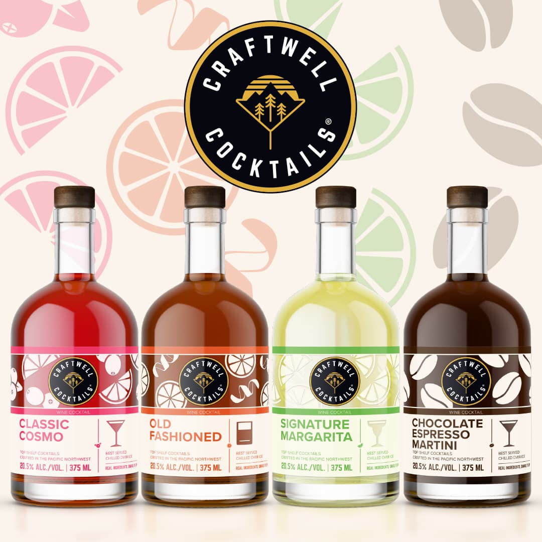 Award-Winning Craftwell Cocktails® Releases Top Shelf Bottle Series to Lineup
