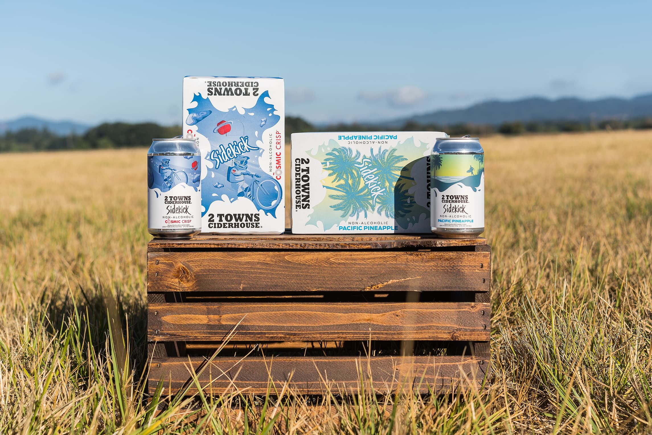 2 Towns Ciderhouse Enters into Non-Alcoholic Space with New Line, Sidekick™