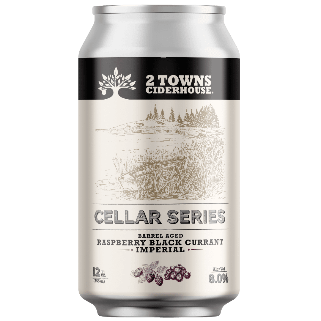 Barrel Aged Raspberry Black Currant can