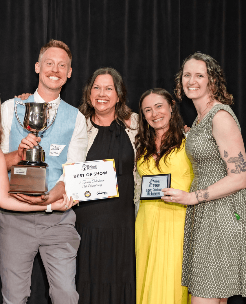 2 Towns Ciderhouse Named Large Cidermaker of the Year, Earns Best of Show at 2026 Northwest Cider Cup
