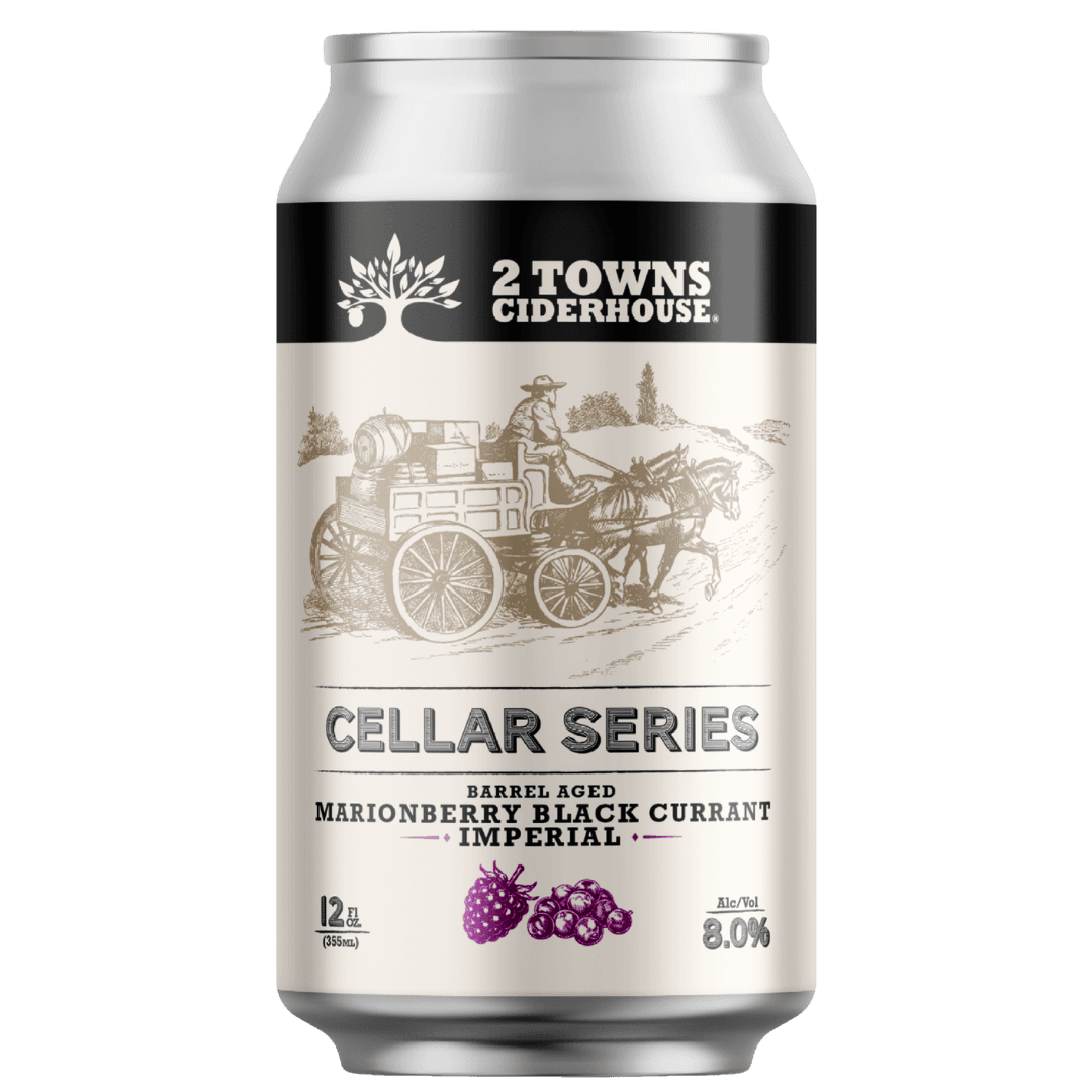 Barrel Aged Marionberry Black Currant can