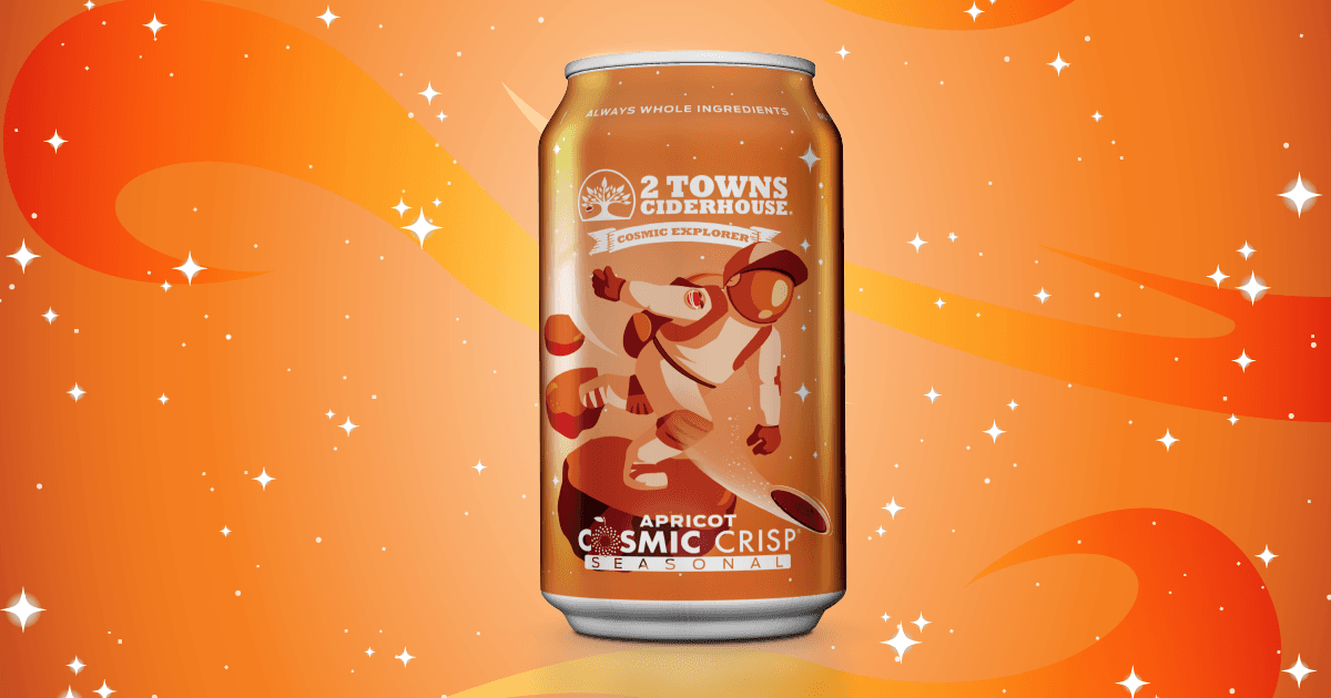 2 Towns Ciderhouse Introduces Apricot Cosmic Crisp® Imperial: A Gravity-Defying 9% ABV